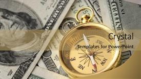  Presentation with 401k - Colorful theme enhanced with 401k - gold compass on pile backdrop and a yellow colored foreground