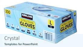  Presentation with text box - Presentation theme featuring 5-20-2020-lake-forest background and a sky blue colored foreground