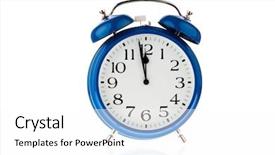  Presentation with decision - Theme having 5 sens - time for decision eleven fifty-five background and a white colored foreground