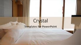  Presentation with five star - Audience pleasing slides consisting of 5 stars - elegant luxury bedroom in five backdrop and a coral colored foreground