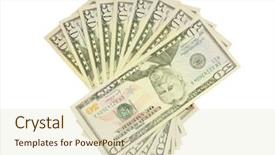  Presentation with states - Audience pleasing slides consisting of 50 states - money backdrop and a soft green colored foreground