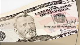  Presentation with dollar - Slides consisting of 50 states - us fifty 50 dollar bill background and a lemonade colored foreground