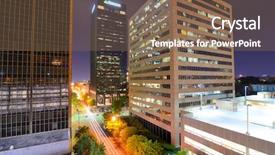  Presentation with alabama - Slide set having 5th ave in downtown birmingham background and a violet colored foreground