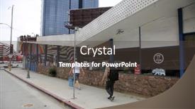  Presentation with bernie - Slide set featuring 6-18-2019-los-angeles background and a dark gray colored foreground