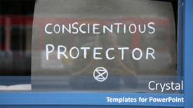  Presentation with bernie - Beautiful slide set featuring 6-18-2019-los-angeles backdrop and a teal colored foreground