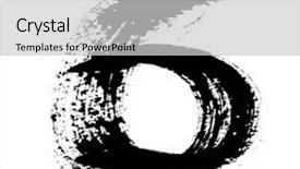  Presentation with black-ink - PPT layouts enhanced with 6 - black ink numbers over the white background background and a light gray colored foreground