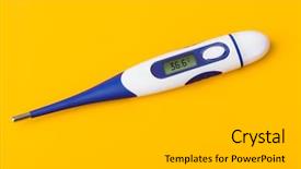  Presentation with yellow medical - Amazing theme having 6 degrees isolated on yellow backdrop and a light gray colored foreground