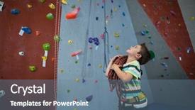  Presentation with rope - Beautiful theme featuring 6 practice - adorable boy standing with rope backdrop and a  colored foreground
