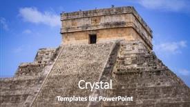  Presentation with native american indian mexico - Amazing slide set having 7 ancient wonders world - kukulkan pyramid in chichen itza backdrop and a  colored foreground