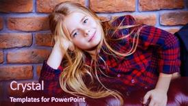  Presentation with old clothes - PPT layouts featuring 7 s model - portrait of a cute 7 background and a wine colored foreground