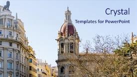  Presentation with metropolitan - Colorful theme enhanced with 7 to 2 5 million backdrop and a  colored foreground