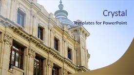  Presentation with metropolitan - Theme with 7 to 2 5 million background and a  colored foreground