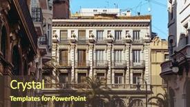  Presentation with metropolitan - Theme featuring 7 to 2 5 million background and a  colored foreground