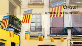  Presentation with metropolitan - Cool new PPT layouts with 7 to 2 5 million backdrop and a coral colored foreground