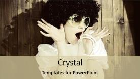  Presentation with 70s - Amazing slides having 70s party - fashion art photo the beautiful backdrop and a soft green colored foreground