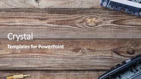  Presentation with 80s disco - Beautiful theme featuring 80s disco - cassette tape cassette player backdrop and a gray colored foreground