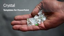  Presentation with diamonds - Audience pleasing presentation design consisting of 90 00 per carat backdrop and a gray colored foreground