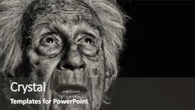  Presentation with black senior citizen - Amazing presentation having 90 s - very nice striking image backdrop and a dark gray colored foreground
