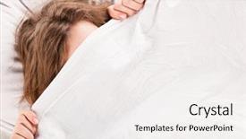  Presentation with angry - Presentation theme featuring doesn't want to wake background and a white colored foreground