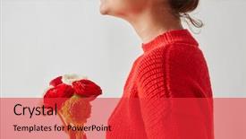  Presentation with valentines day spa - Slide deck featuring text st valentine's day background and a red colored foreground