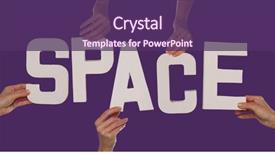  Presentation with spa white orchids black - Slides consisting of capacity - white alphabet lettering spelling space background and a  colored foreground