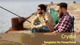  Presentation with people - Audience pleasing presentation consisting of friends with smartphone and beer backdrop and a tawny brown colored foreground