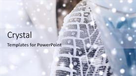  Presentation with vehicle - PPT layouts featuring vehicle concept - closeup of car background and a lemonade colored foreground