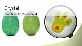  Presentation with black church easter - Slides consisting of persuit happiness - easter theme found who left background and a white colored foreground