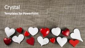  Presentation with wedding card - Presentation enhanced with mother's day or birthday background and a gray colored foreground