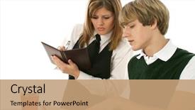  Presentation with order - Amazing presentation theme having boy's order at resturant backdrop and a coral colored foreground