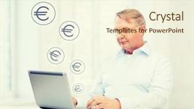  Presentation with iot agriculture technology concept man - PPT theme featuring technology oldness and lifestyle concept background and a cream colored foreground