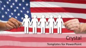  Presentation with american equality - Amazing slide set having population - community unity international social equality backdrop and a coral colored foreground