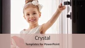  Presentation with sweet - Beautiful presentation design featuring gift opens the door wedding backdrop and a soft green colored foreground