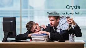  Presentation with twins kids boys newborn - Presentation having work - two twins businessmen arguing background and a light blue colored foreground