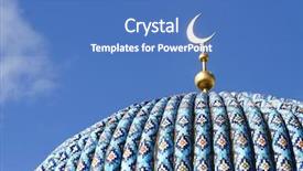  Presentation with st petersburg russia landmarks - PPT layouts featuring st petersburg's cathedral mosque background and a teal colored foreground