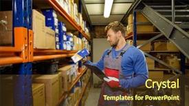  Presentation with auto parts - Audience pleasing PPT theme consisting of a automotive spare parts backdrop and a tawny brown colored foreground