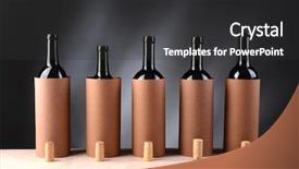  Presentation with wine tasting - Amazing presentation having a blind wine tasting backdrop and a dark gray colored foreground