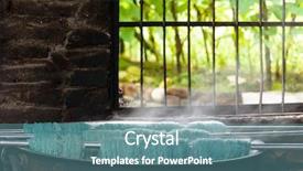  Presentation with nepal culture - PPT layouts featuring a carpet factory nepal background and a seafoam green colored foreground