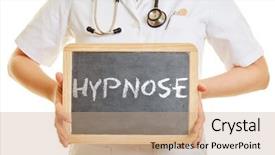  Presentation with german - Cool new slide deck with a concept against burnout backdrop and a coral colored foreground