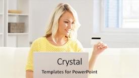  Presentation with happy birthday card brother - Amazing PPT layouts having a credit card online backdrop and a lemonade colored foreground