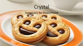  Presentation with coffee cup - Audience pleasing PPT theme consisting of a cup of coffee backdrop and a soft green colored foreground