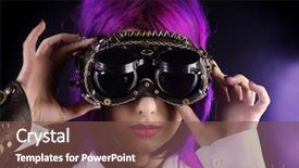  Presentation with stylized - Cool new PPT layouts with a dark background anime backdrop and a tawny brown colored foreground