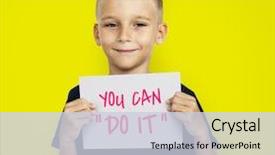  Presentation with receptionist - Slides featuring a doctor's office background and a lemonade colored foreground