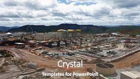  Presentation with foundation - Slide set enhanced with a great work foundation background and a violet colored foreground