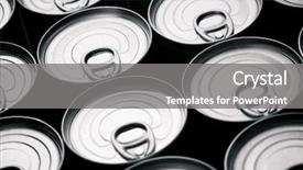  Presentation with aluminium - Amazing PPT layouts having a group of aluminium backdrop and a gray colored foreground