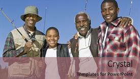  Presentation with fishing - Slide set enhanced with ruin in ephesus ancient city in izmir turkey background and a ocean colored foreground