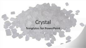  Presentation with crystal sugar - Colorful PPT layouts enhanced with a heap of crystal backdrop and a light gray colored foreground