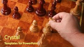  Presentation with knight - Colorful PPT theme enhanced with a knight by someone backdrop and a tawny brown colored foreground