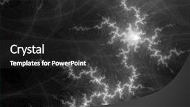  Presentation with lightning - Audience pleasing theme consisting of a lightning back ground backdrop and a dark gray colored foreground