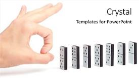  Presentation with cause - Colorful PPT theme enhanced with a line to cause backdrop and a white colored foreground